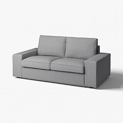 KIVIK - 2-seat sofa, Tibbleby beige/grey
