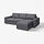 VIMLE cover 3-seat sofa w chaise longue