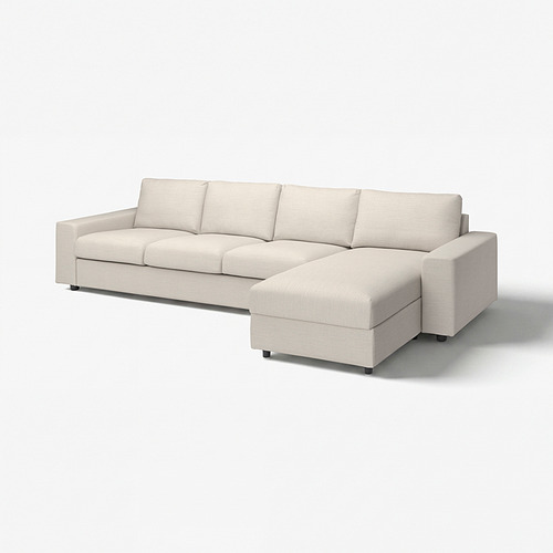 VIMLE cover 4-seat sofa w chaise longue