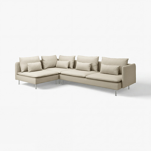 SÖDERHAMN corner sofa, 4-seat