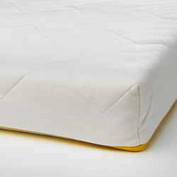 UNDERLIG - Foam mattress for junior bed, white, 70x160 cm