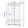 KLEPPSTAD - lemari pakaian dg pintu geser, putih, 117x176 cm | IKEA Indonesia - PE960910_S1