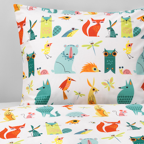 LATTJO sarung duvet dan sarung bantal