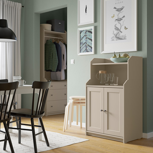 HAUGA kabinet 2 pintu