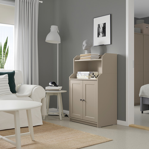 HAUGA kabinet 2 pintu