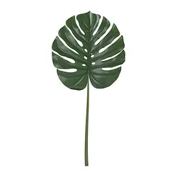 SMYCKA - Daun tiruan, dalam/luar ruang/Monstera hijau, 80 cm