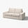 KIVIK sarung sofa dua dudukan