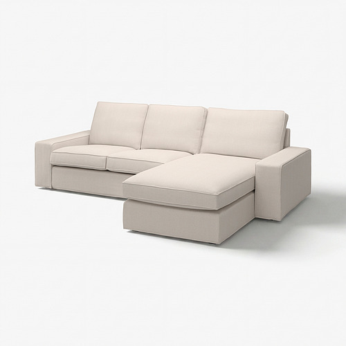 KIVIK sofa 3 dudukan dengan chaise longue