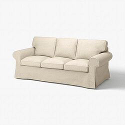 EKTORP - 3-seat sofa, Kilanda light beige