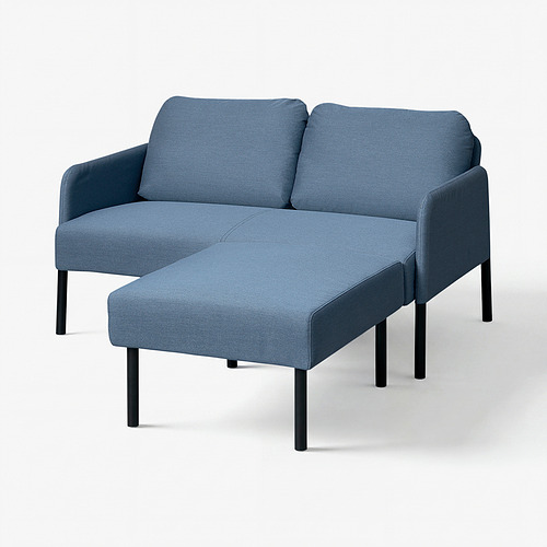 GLOSTAD sofa 2 dudukan dg chaise longue