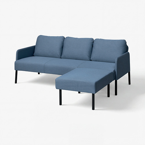 GLOSTAD 3-seat sofa with chaise longue