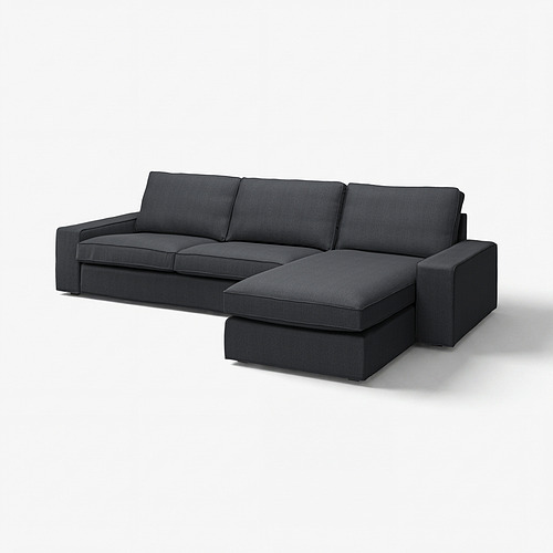 KIVIK 4-seat sofa with chaise longue