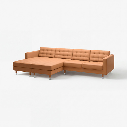 LANDSKRONA sofa 4 dudukan dg chaise longue