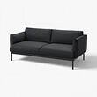 ÄPPLARYD - 2-seat sofa, Gunnared black/grey | IKEA Indonesia - E1033610_S2