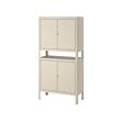 KOLBJÖRN - Cabinet in/outdoor, beige, 80x161 cm