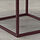 VIKHAMMER - meja samping tempat tidur, veneer kayu walnut, 40x39 cm | IKEA Indonesia - PE961029_S1