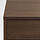 VIKHAMMER - meja samping tempat tidur, veneer kayu walnut, 40x39 cm | IKEA Indonesia - PE961031_S1