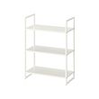 JONAXEL - Shelving unit, white, 25x51x70 cm