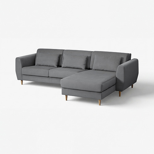 SLATORP sofa 3 dudukan dengan chaise longue