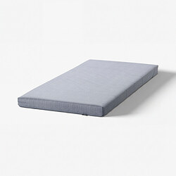 ÅGOTNES - Foam mattress, firm/light blue, 80x200 cm