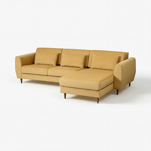 SLATORP 3-seat sofa with chaise longue