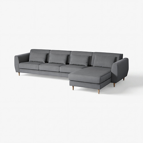 SLATORP 4-seat sofa with chaise longues