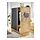 GLAMBERGET - kayu pinus/hitam, 117x63x150 cm | IKEA Indonesia - PH200179_S1