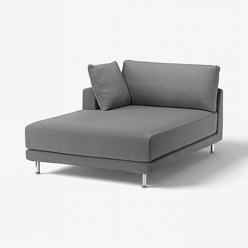 UPPÅKRA sarung modul chaise longue, kiri