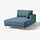 UPPÅKRA sarung modul chaise longue, kanan