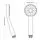 VALLAMOSSE single-spray handshower