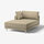 UPPÅKRA cover chaise longue module, left