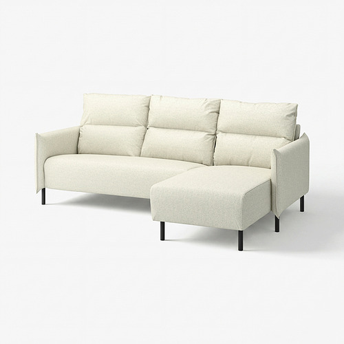 MANNARP sofa 3 dudukan dengan chaise longue