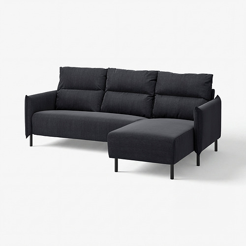 MANNARP sofa 3 dudukan dengan chaise longue