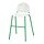 VILDGÅS - junior chair, white/green | IKEA Indonesia - PE961205_S1