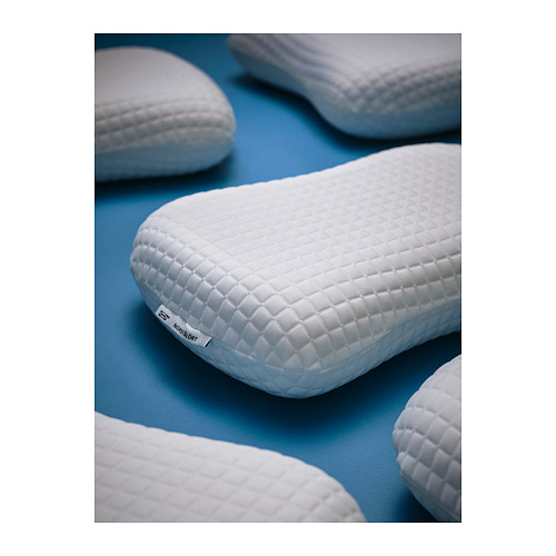NORDSTÅLÖRT Bantal ergonomis, terlentang+miring
