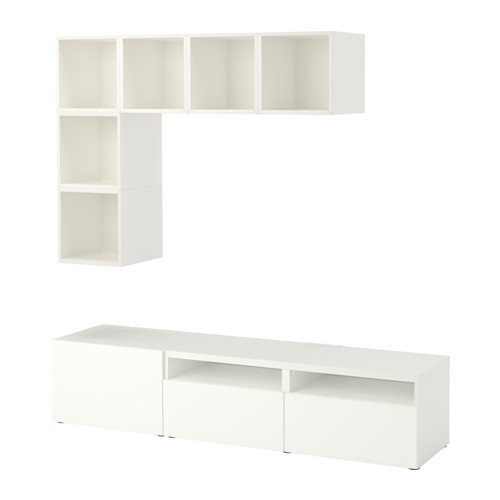 EKET/BESTÅ kombinasi kabinet TV