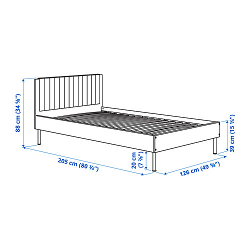 BRUKSVARA Measurement Illustration