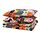 MURREVA - duvet cover and 2 pillowcases, multicolour/floral pattern, 200x200/50x80 cm | IKEA Indonesia - PE931174_S1