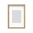 RÖDALM - Bingkai, efek kayu oak, 21x30 cm