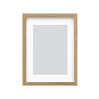 RÖDALM - Bingkai, efek kayu oak, 30x40 cm