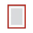 RÖDALM - Frame, red, 30x40 cm