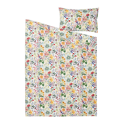 STRANDLUMMER duvet cover and pillowcase