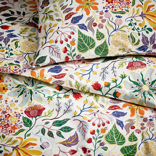 STRANDLUMMER duvet cover and pillowcase