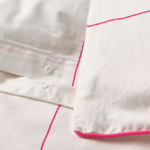 BREDVECKLARE duvet cover and pillowcase