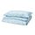 CYMBALBLOMMA - duvet cover and pillowcase, white/blue, 150x200/50x80 cm | IKEA Indonesia - PE931265_S1