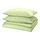 PILTANDVINGE - duvet cover and 2 pillowcases, light green, 240x220/50x80 cm | IKEA Indonesia - PE931286_S1