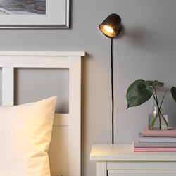 SKURUP - Wall lamp, black