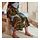 BASTUA - kimono, leaf pattern blue, L/XL | IKEA Indonesia - PH190690_S1