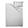 PILTANDVINGE - duvet cover and pillowcase, grey, 150x200/50x80 cm | IKEA Indonesia - PE931332_S1