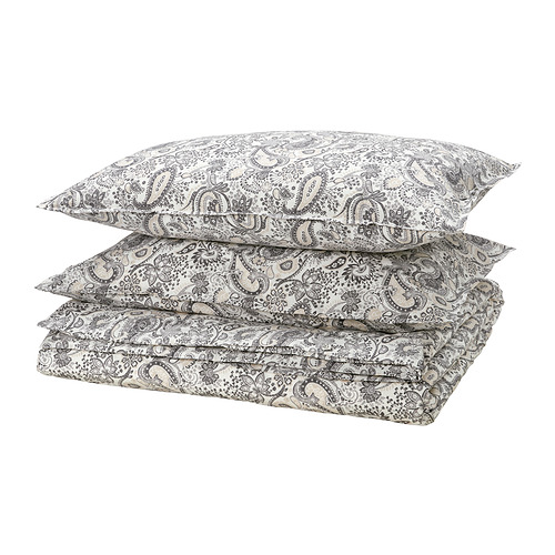 RODGERSIA duvet cover and 2 pillowcases